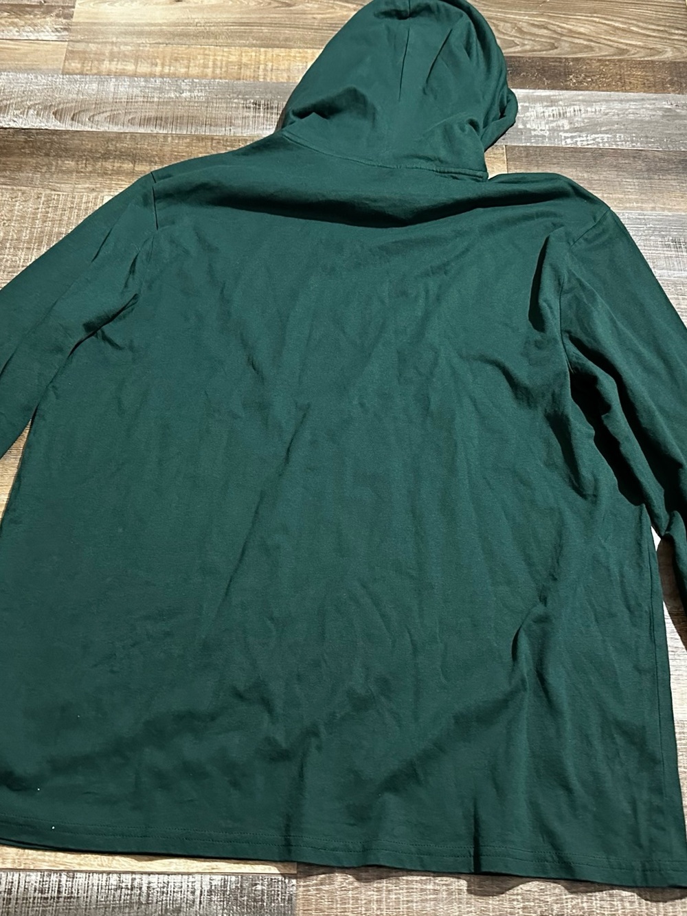 Polo by Ralph Lauren Green Hooded Long-Sleeve Tee - Picture 6 of 6